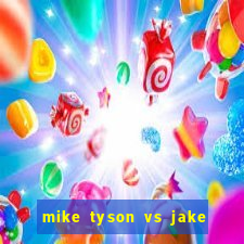 mike tyson vs jake paul assistir online